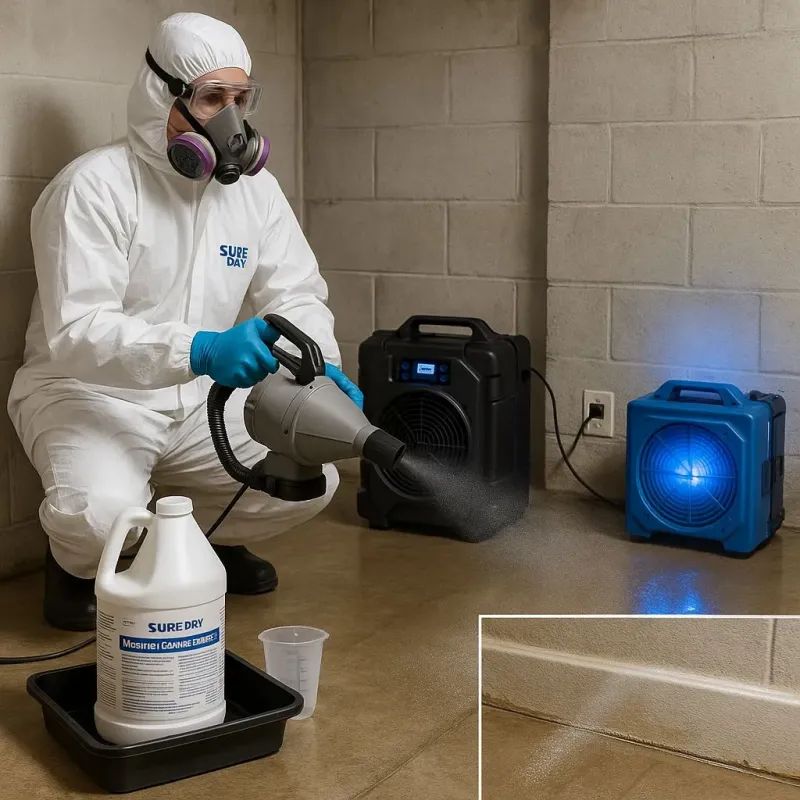 Sanitization and Odor Removal process in Kenwood, CA