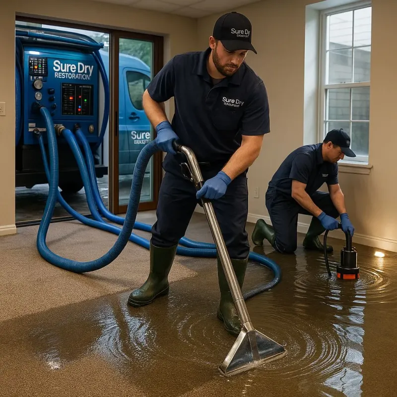Water Extraction and Removal process in Kenwood, CA